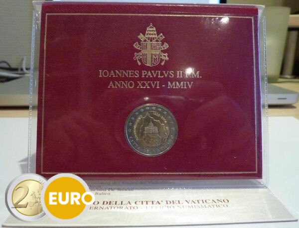 2 euro Vaticaan 2004 - 75 Jaar Vaticaanstad BU FDC