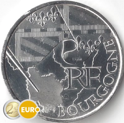 10 euros Francia 2010 - Borgoña UNC