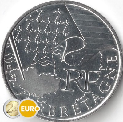 10 euros Francia 2010 - Bretaña UNC