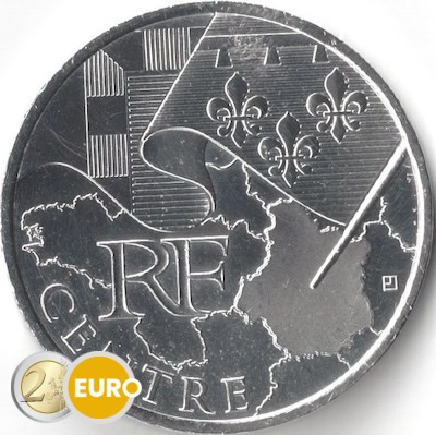 10 euros Francia 2010 - Centro UNC