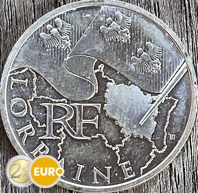 10 euro Frankrijk 2010 - Lotharingen UNC