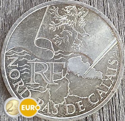 10 euro Frankrijk 2010 - Nord-Pas de Calais UNC