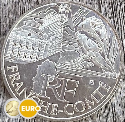 10 euro Frankrijk 2011 - Franche-Comté UNC