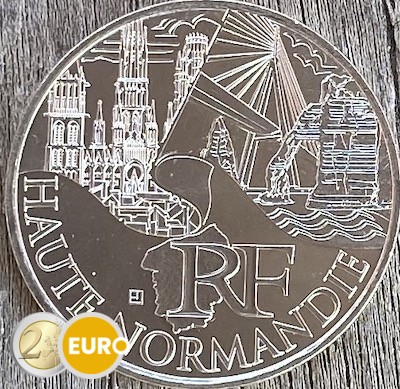 10 euro Frankrijk 2011 - Hoog-Normandië UNC