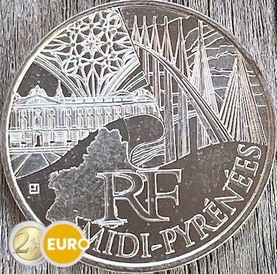 10 euro Frankrijk 2011 - Midi-Pyreneeën UNC