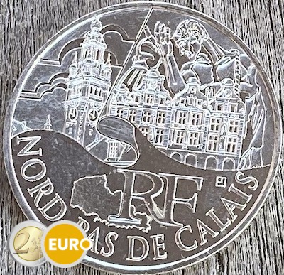 10 euro Frankrijk 2011 - Nord-Pas de Calais UNC