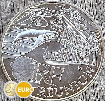 10 euro Frankrijk 2011 - Réunion UNC