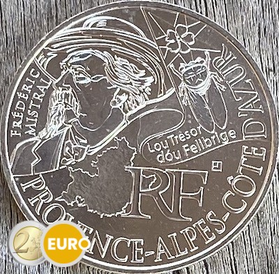 10 euro Frankrijk 2012 - Provence-Alpen-Côte d’Azur UNC