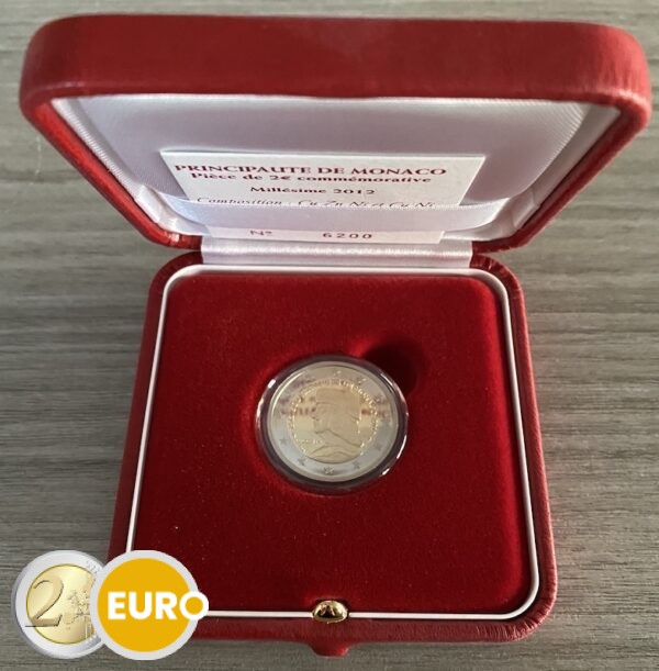 2 Euro Monaco 2012 - Unabhängigkeit PP