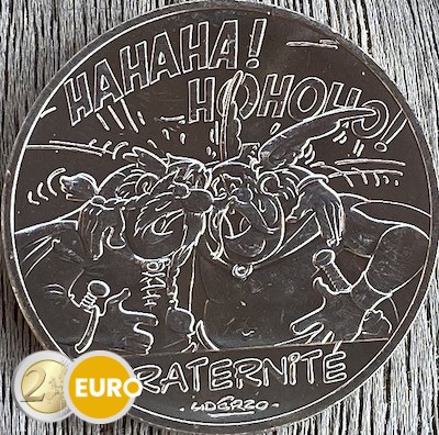 10 euro Frankrijk 2015 - Asterix fraternité en de Belgen