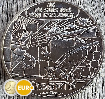 10 euro Frankrijk 2015 - Asterix Liberté De roos en het zwaard