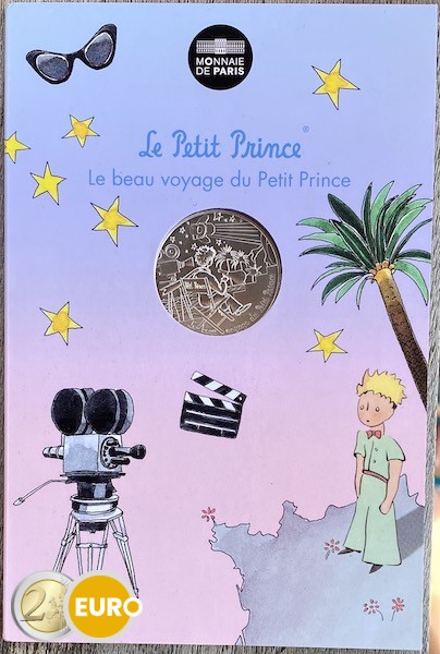 10 euro Frankrijk 2016 - De kleine Prins Filmfestival van Cannes in coincard