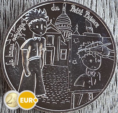 10 euros Francia 2016 - El Principito París Montmartre
