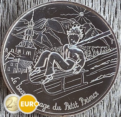 10 euro Frankrijk 2016 - De kleine Prins Sledetocht Savoye