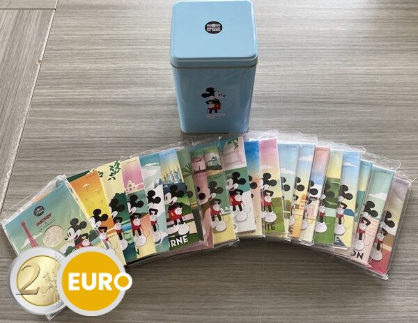 20 x 10 Euro Frankreich 2018 - Mickey und Frankreich - in Coincard - in Box