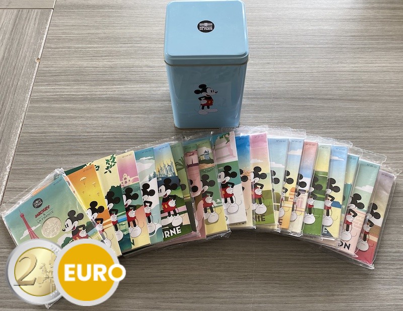 20 x 10 euro Frankrijk 2018 - Mickey en Frankrijk - in coincard - in doos