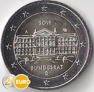 2 Euro Deutschland 2019 - A Bundesrat UNZ