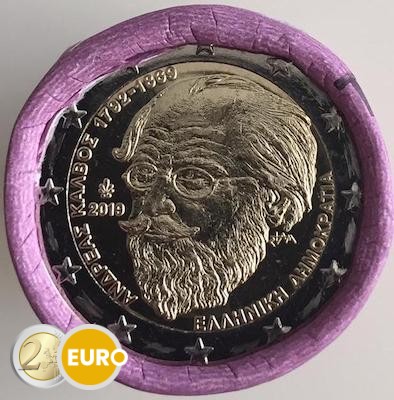 Rolle 2 Euro Griechenland 2019 - Andreas Kalvos