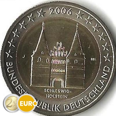 Duitsland 2006 - 2 euro J Schleswig-Holstein UNC
