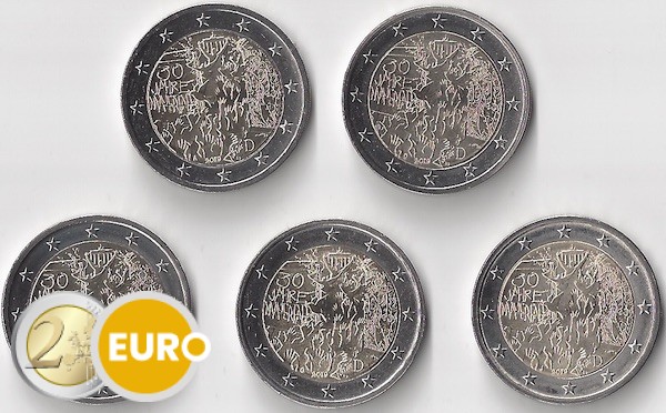 2 Euro Deutschland 2019 - ADFGJ Berliner Mauer UNZ