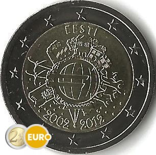 Estland 2012 - 2 euro 10 jaar euro UNC