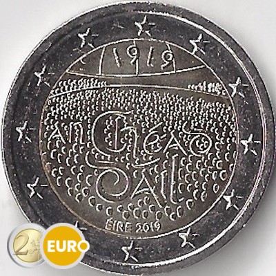 2 Euro Irland 2019 - Dáil Éireann UNZ