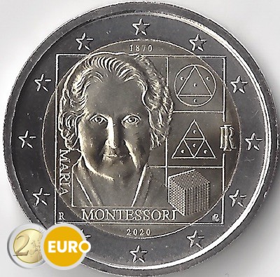 2 euro Italie 2020 - 150 jaar Maria Montessori UNC