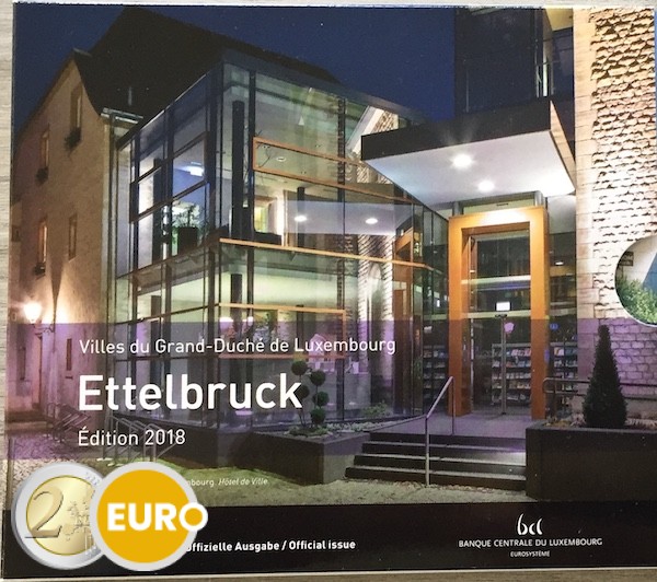 Euro set BU FDC Luxemburg 2018 Ettelbruck