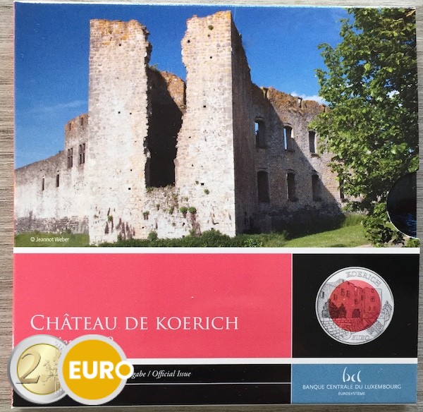 5 euro Luxemburg 2018 - Kasteel Koerich BE Proof