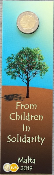 2 euro Malta 2019 - Nature and Environment BU FDC Coincard mint mark MdP