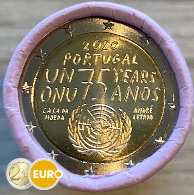Rolle 2 Euro Portugal 2020 - Vereinte Nationen
