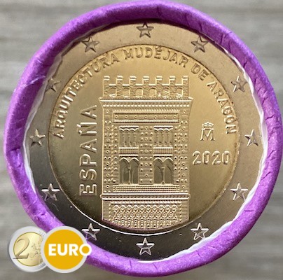 Rolle 2 Euro Spanien 2020 - Mudéjar Aragón