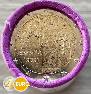 Rolle 2 Euro Spanien 2021 - Altstadt von Toledo