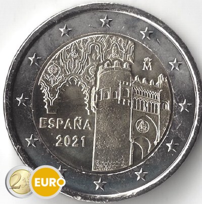 2 euro Spanje 2021 - Oude stad Toledo UNC