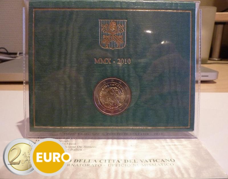 2 euro Vaticaan 2010 - Jaar voor Priesters BU FDC
