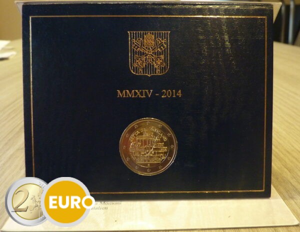 2 euro Vaticaan 2014 - Val Berlijnse Muur BU FDC