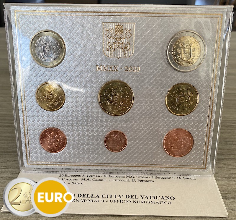 Série euro BU FDC Vatican 2020