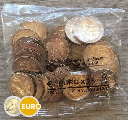 Rolle Beutel 2 Euro Irland 2019 - Dáil Éireann
