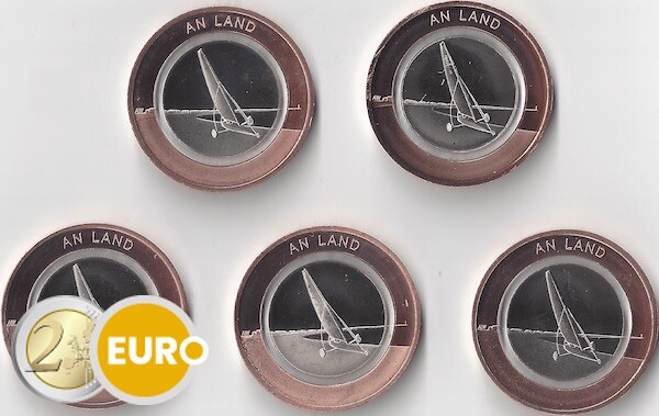 10 euro Germany 2020 - On land ADFGJ UNC