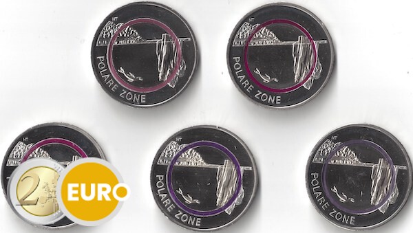 5 euros Alemania 2021 - Zona Polar ADFGJ UNC