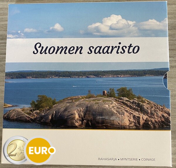 Serie de euro BU FDC Finlandia 2021 Archipiélago finlandés