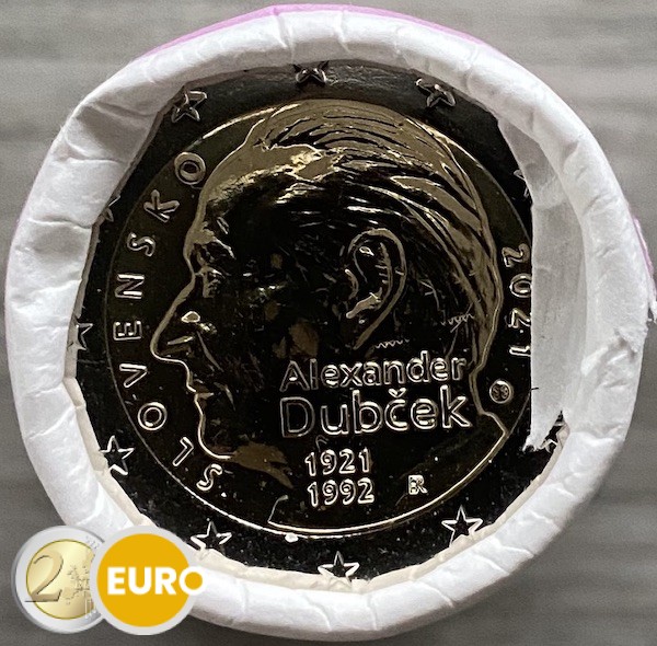 Rolle 2 Euro Slowakei 2021 - Alexander Dubcek