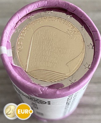 Rolle 2 Euro Estland 2022 - estnischen Literatur-Gesellschaft