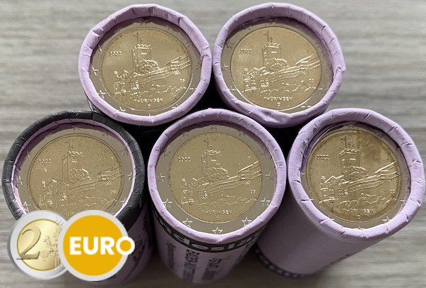 Rollen 2 Euro Deutschland 2022 - ADFGJ Thüringen