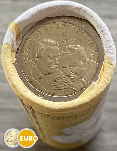 Rolle 2 Euro Italien 2022 - Falcone und Borsellino