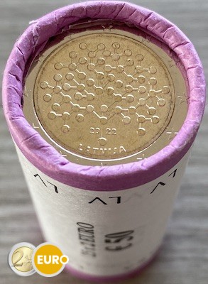 Rolle 2 Euro Lettland 2022 - Bank von Lettland