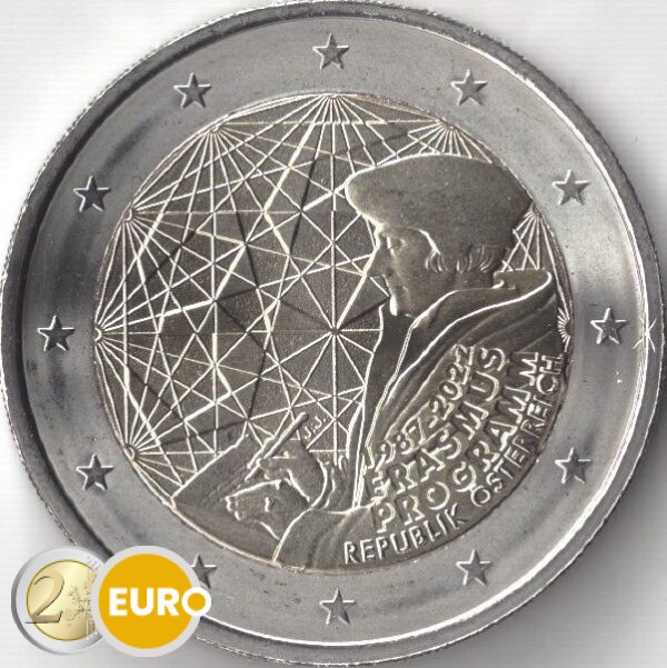 2 euro Austria 2022 - Erasmus UNC