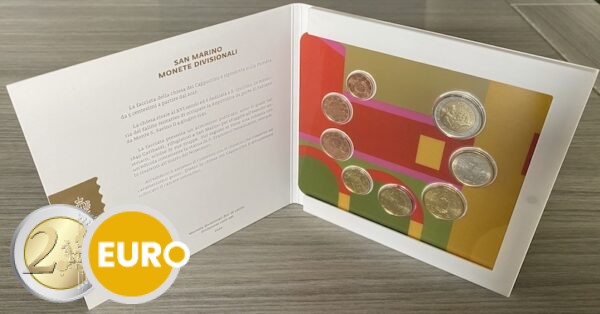 Serie de euro BU FDC San Marino 2022