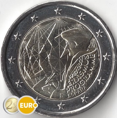 2 Euro Spanien 2022 - Erasmus UNZ