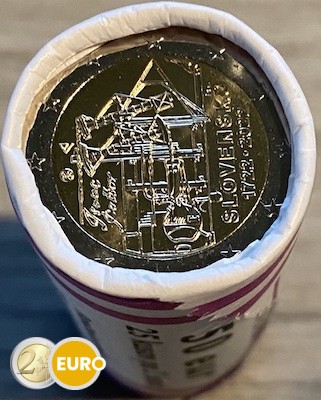 Rouleau 2 euros Slovaquie 2022 - Machine à vapeur